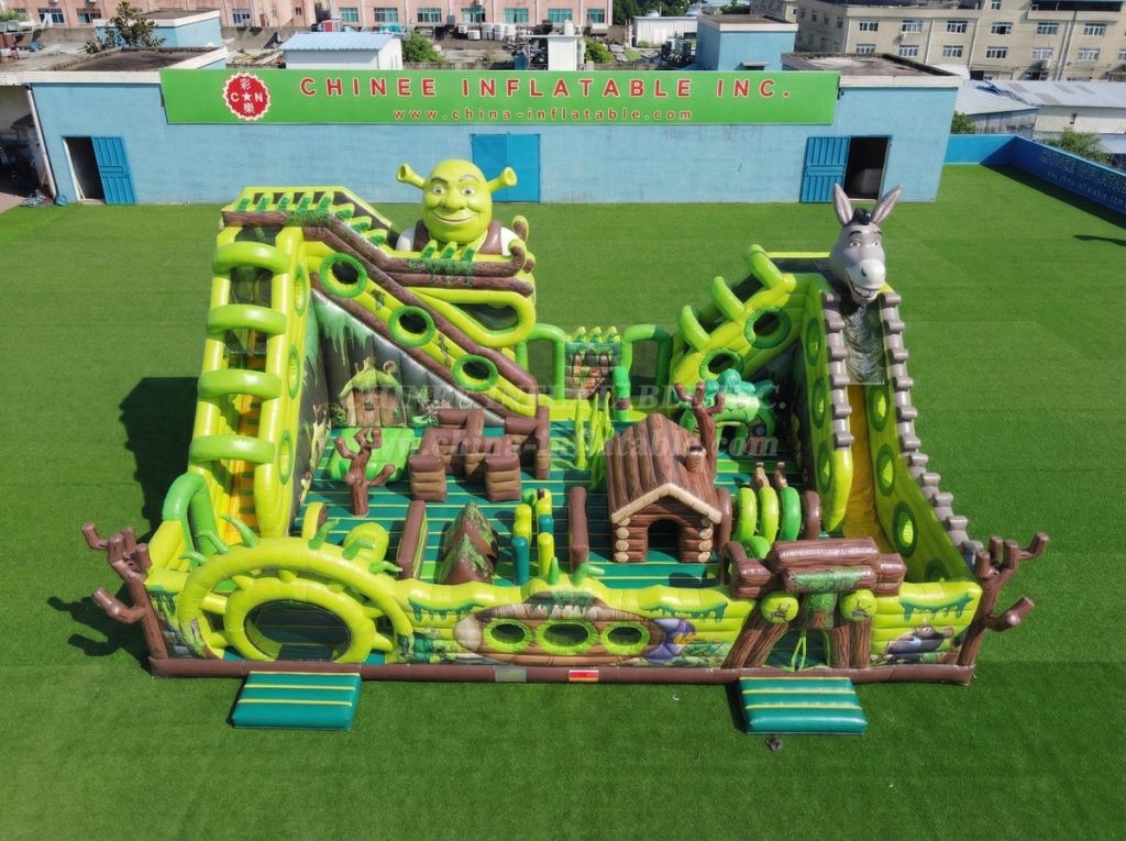 T6-6938 Shrek Theme Inflatable Amusement