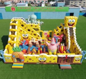 T6-6941 SpongeBob Theme Inflatable Amusement