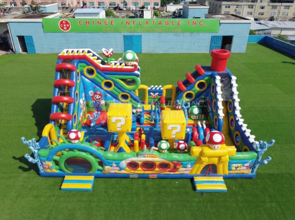 T6-6945 Super Mario Theme Inflatable Amusement