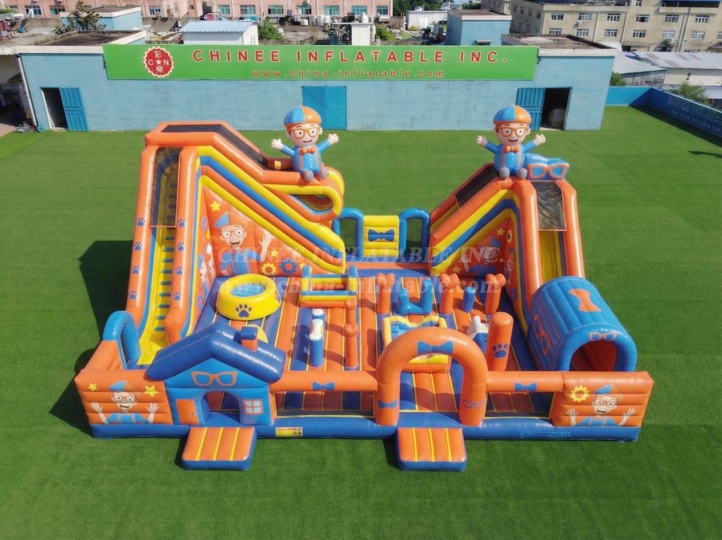 T6-6968 Blippi Wonders Theme Inflatable Amusement