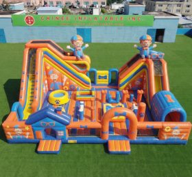 T6-6968 Blippi Wonders Theme Inflatable Amusement