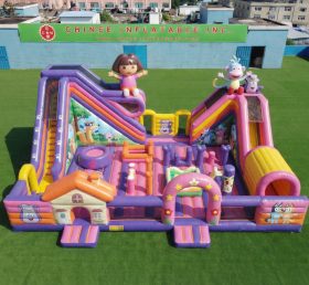 T6-6978 Dora Theme Inflatable Amusement