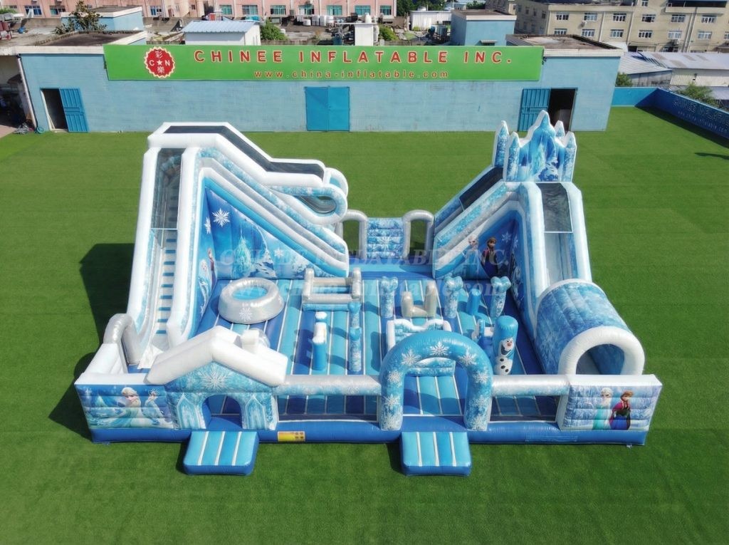 T6-6981 Frozen Theme Inflatable Amusement