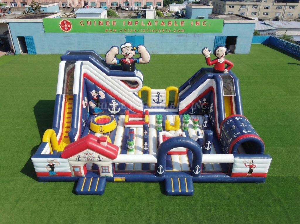 T6-7009 Popeye Theme Inflatable Amusement