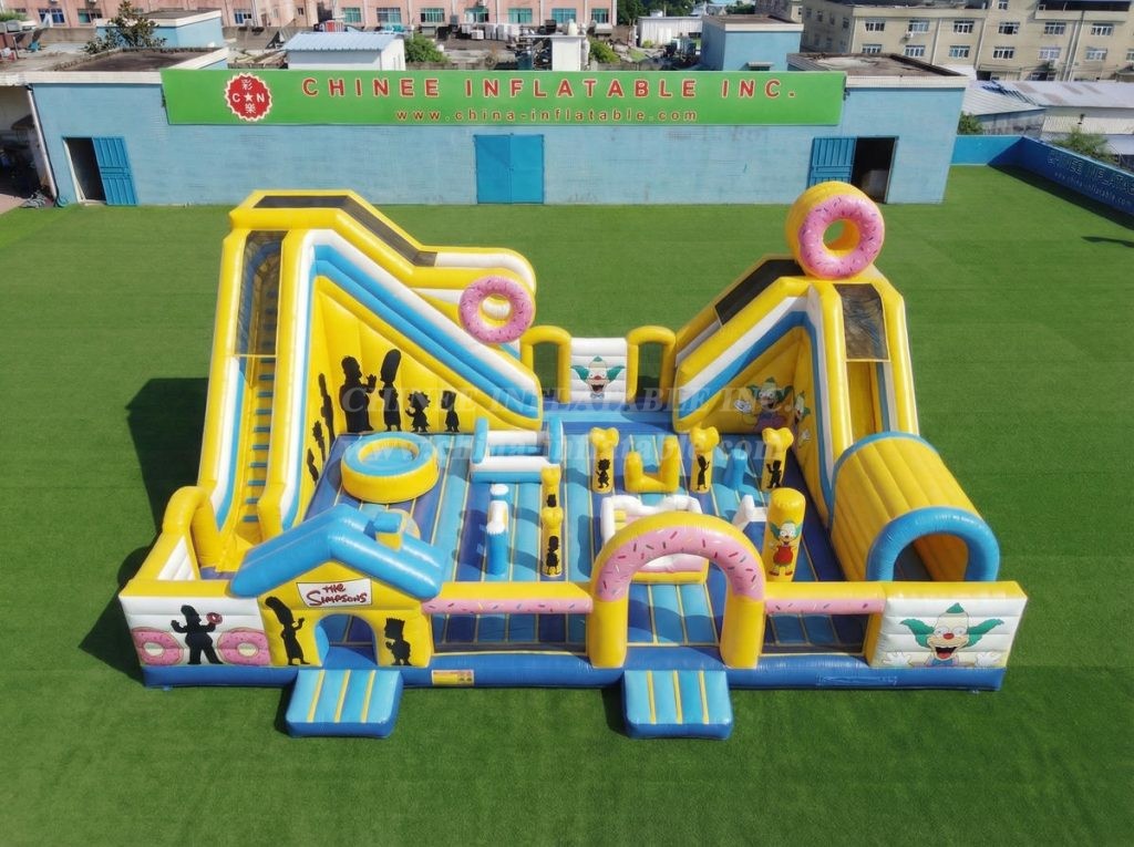 T6-7031 The Simpsons Theme Inflatable Amusement