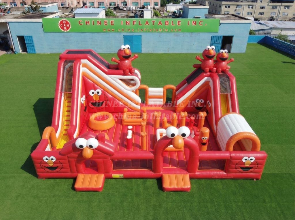 T6-7034 Tickle Me Elmo Theme Inflatable Amusement