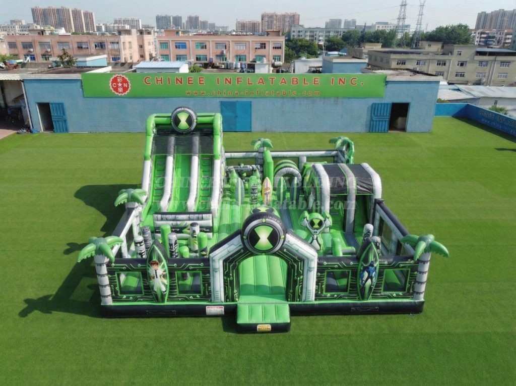 T6-7050 Ben 10 Theme Inflatable Amusement