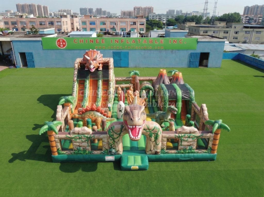 T6-7064 Dinosaur Theme Inflatable Amusement