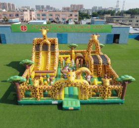 T6-7073 Giraffe Theme Inflatable Amusement