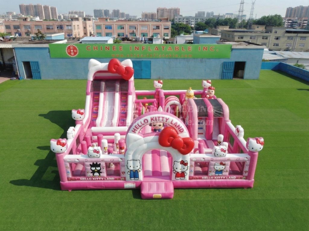 T6-7077 Hello Kitty Theme Inflatable Amusement