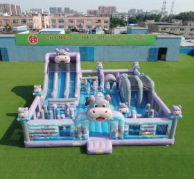 T6-7078 Hippo Theme Inflatable Amusement