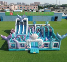 T6-7088 Mermaid Theme Inflatable Amusement
