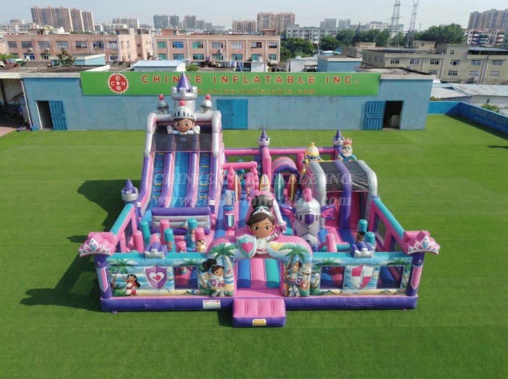 T6-7097 Nella Knight Theme Inflatable Amusement