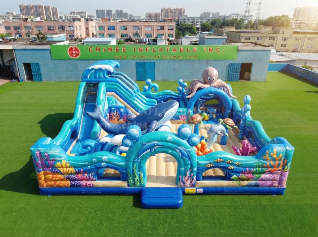 T6-7099 Ocean Theme Inflatable Amusement