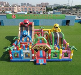 T6-7110 Power Rangers Theme Inflatable Amusement