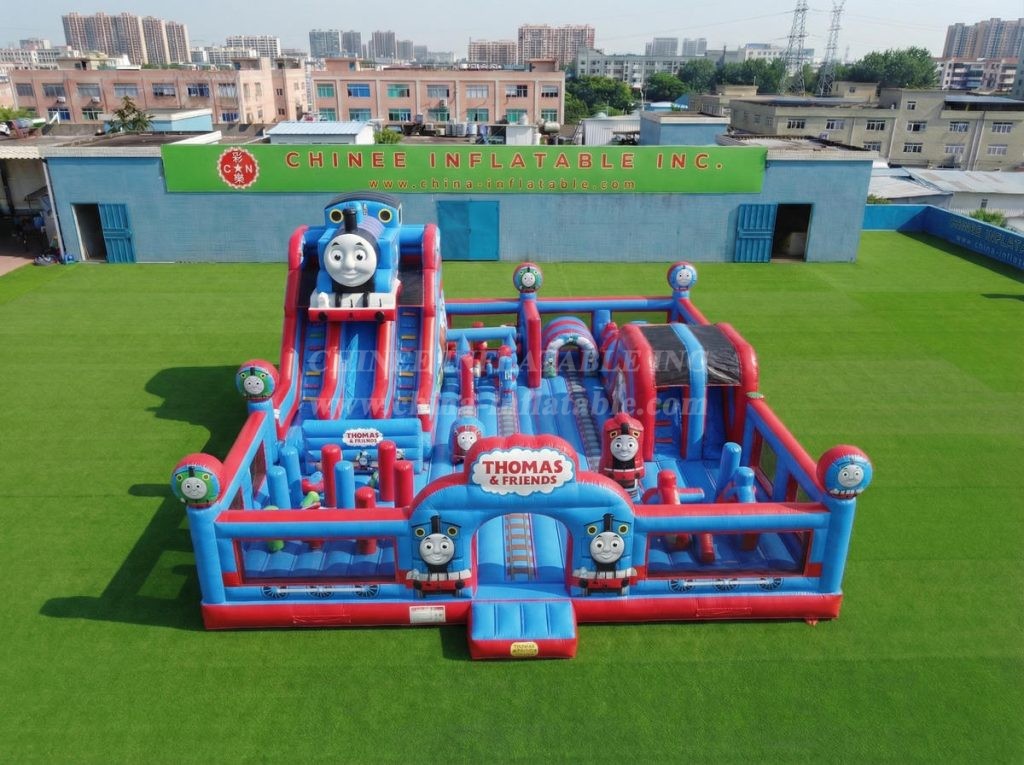 T6-7137 Thomas & Friends Theme Inflatable Amusement