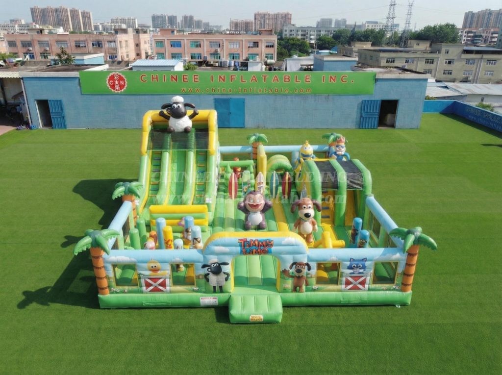 T6-7140 Timmy Time Theme Inflatable Amusement