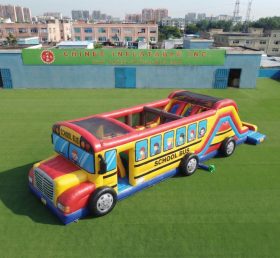 T6-7156 Bus Theme Inflatable Amusement