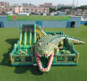 T6-7163 Crocodile Theme Inflatable Amusement