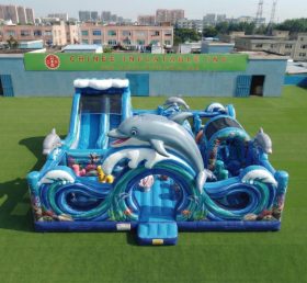 T6-7165 Dolphin Theme Inflatable Amusement