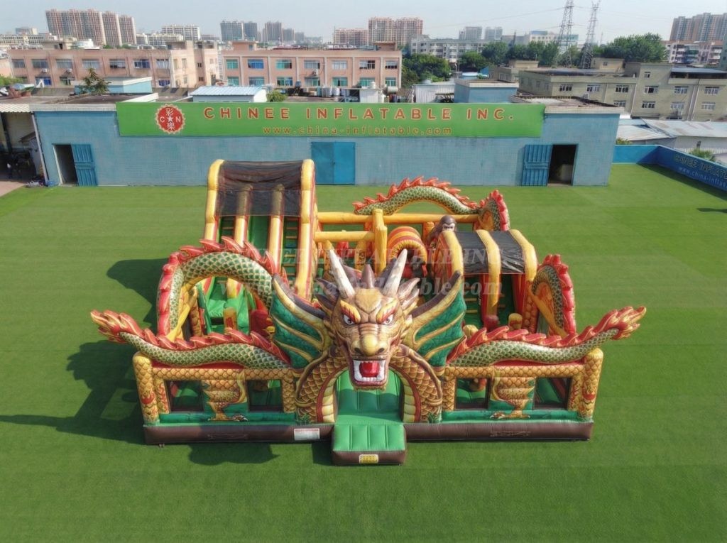 T6-7167 Dragon Theme Inflatable Amusement