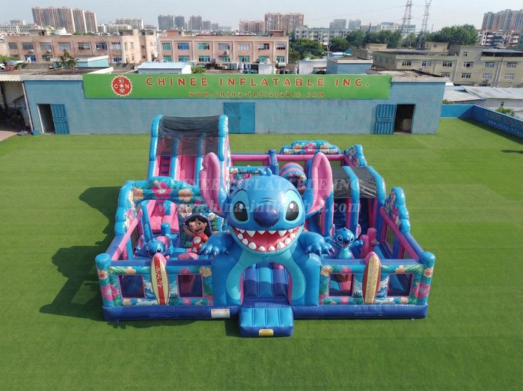 T6-7185 Lilo & Stitch Theme Inflatable Amusement