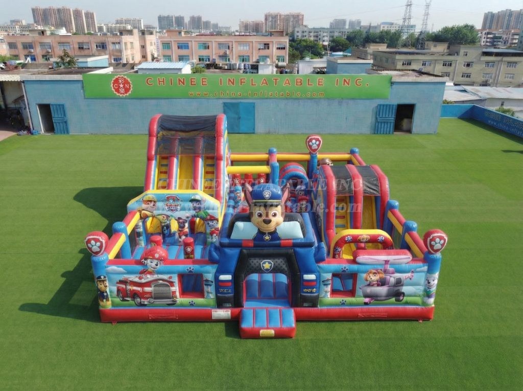 T6-7202 Paw Patrol Theme Inflatable Amusement