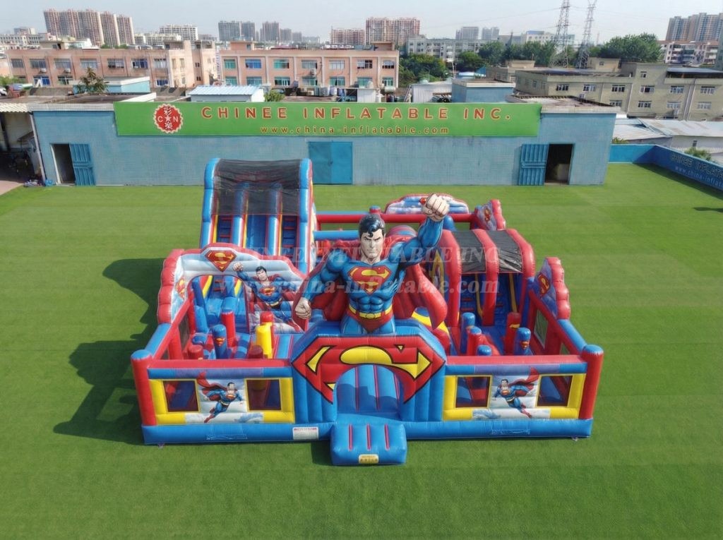 T6-7223 Superman Theme Inflatable Amusement