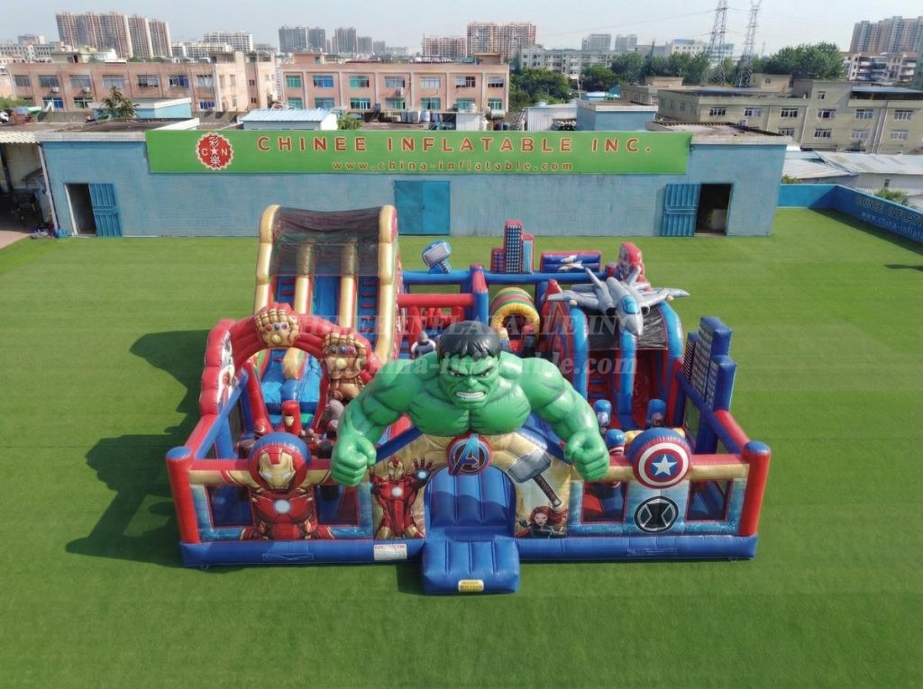 T6-7225 The Avengers Theme Inflatable Amusement