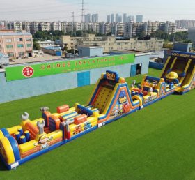 T7-4517 Bob The Builder Theme Infltable Obstacle Courses