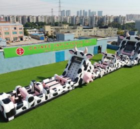 T7-4531 Cow Theme Infltable Obstacle Courses