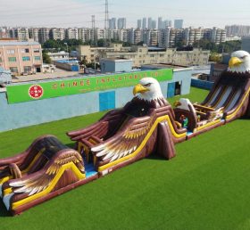 T7-4543 Eagle Theme Infltable Obstacle Courses