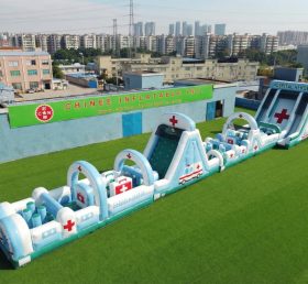 T7-4564 Hospital Theme Infltable Obstacle Courses