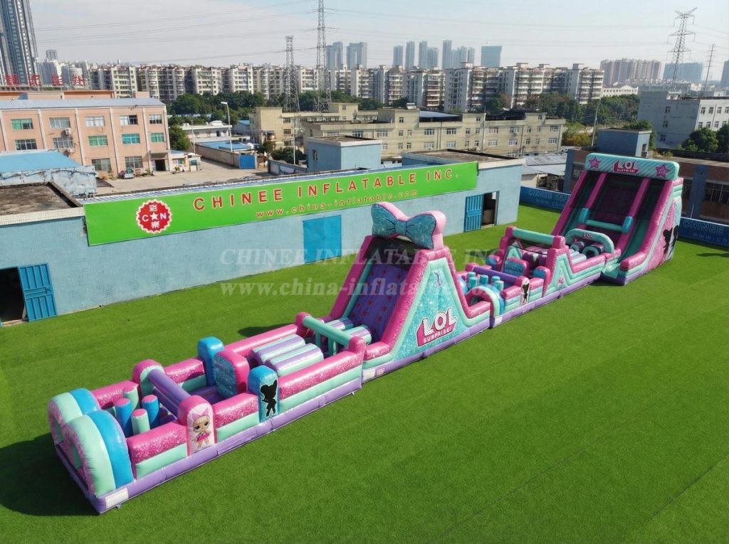 T7-4575 L.O.L.SURPRISE Theme Infltable Obstacle Courses