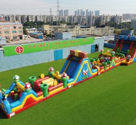 T7-4638 Super Mario Theme Infltable Obstacle Courses
