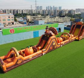 T7-4640 Thanksgiving Theme Infltable Obstacle Courses