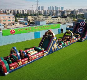 T7-4641 The Avengers Theme Infltable Obstacle Courses