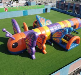 T7-4694 Butterfly Theme Inflatable Obstacle Courses