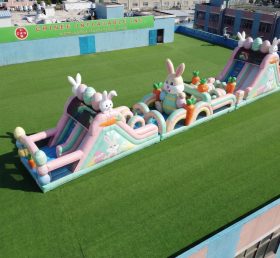 T7-4720 Easter Theme Inflatable Obstacle Courses