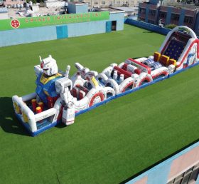 T7-4735 Gundam Theme Inflatable Obstacle Courses