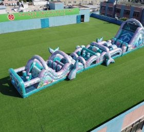 T7-4759 Mermaid Theme Inflatable Obstacle Courses