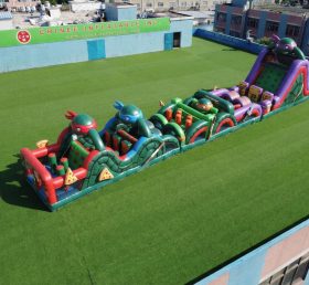 T7-4773 Ninja Turtles Theme Inflatable Obstacle Courses