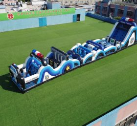 T7-4790 Police Station Theme Inflatable Obstacle Courses