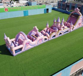 T7-4794 Princess Parties Theme Inflatable Obstacle Courses