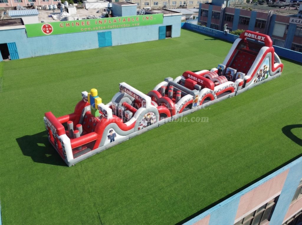 T7-4796 Roblox Theme Inflatable Obstacle Courses