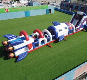 T7-4798 Rocket Theme Inflatable Obstacle Courses