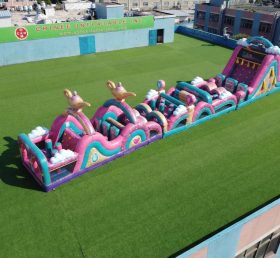 T7-4805 Shimmer & Shine Theme Inflatable Obstacle Courses