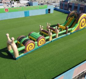 T7-4807 Snail Theme Inflatable Obstacle Courses