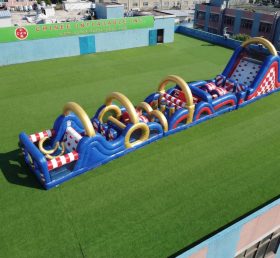 T7-4809 Sonic Theme Inflatable Obstacle Courses