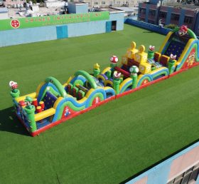 T7-4818 Super Mario Theme Inflatable Obstacle Courses